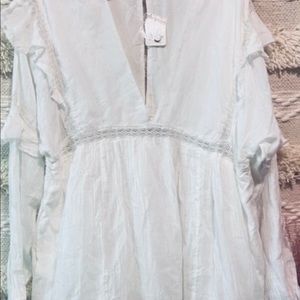 Free people seashell skort  romper